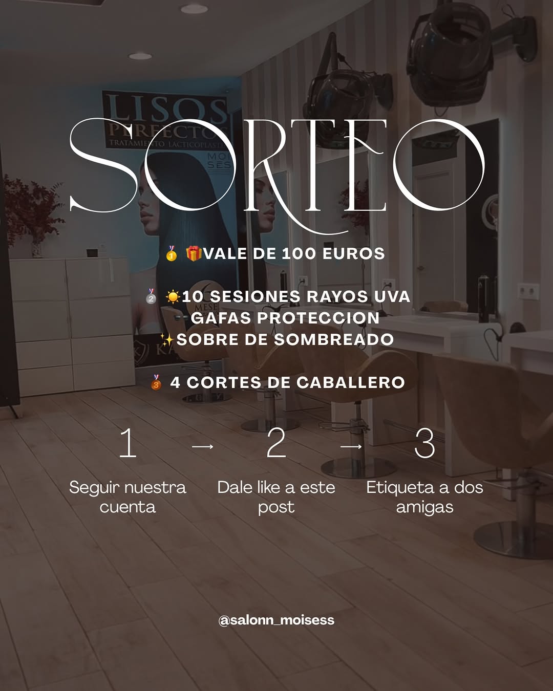 Imagen de 🎉✨ ¡SORTEO EN SALÓN MOISES! ✨🎉

Queremos agradec