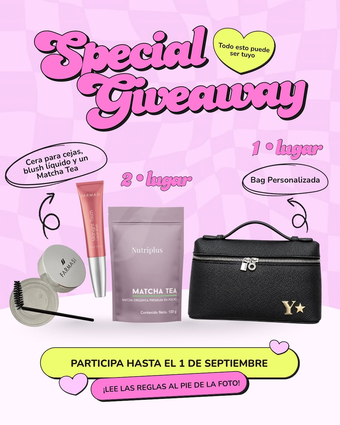 Imagen de 🎀✨ ¡SPECIAL GIVEAWAY! ✨🎀

¿Te gustaría ganar in