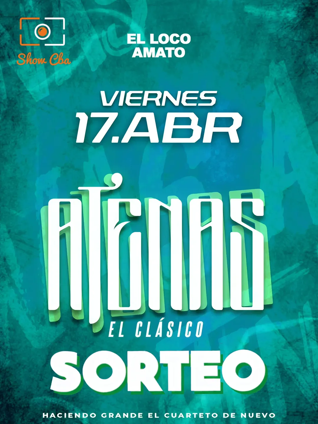 Imagen de 🤩 #SORTEO EL LOCO AMATO ❤️‍🔥
🎟 DOS PASES DOBL