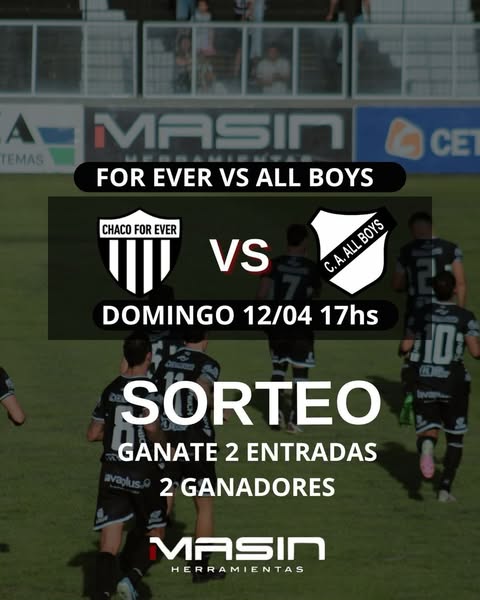 Imagen de ⚽️SORTEO⚽️
Gánate 1 entradas para ir a alentar al N