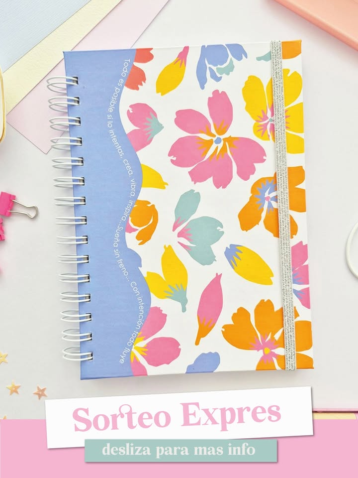 Imagen de 🎉✨ SORTEO AGENDA 2026 ✨🎉
Porque organizarse lindo 