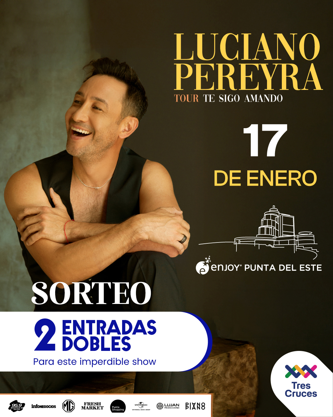 Imagen de SORTEO Luciano Pereyra en vivo

🤩 Participa por una de la