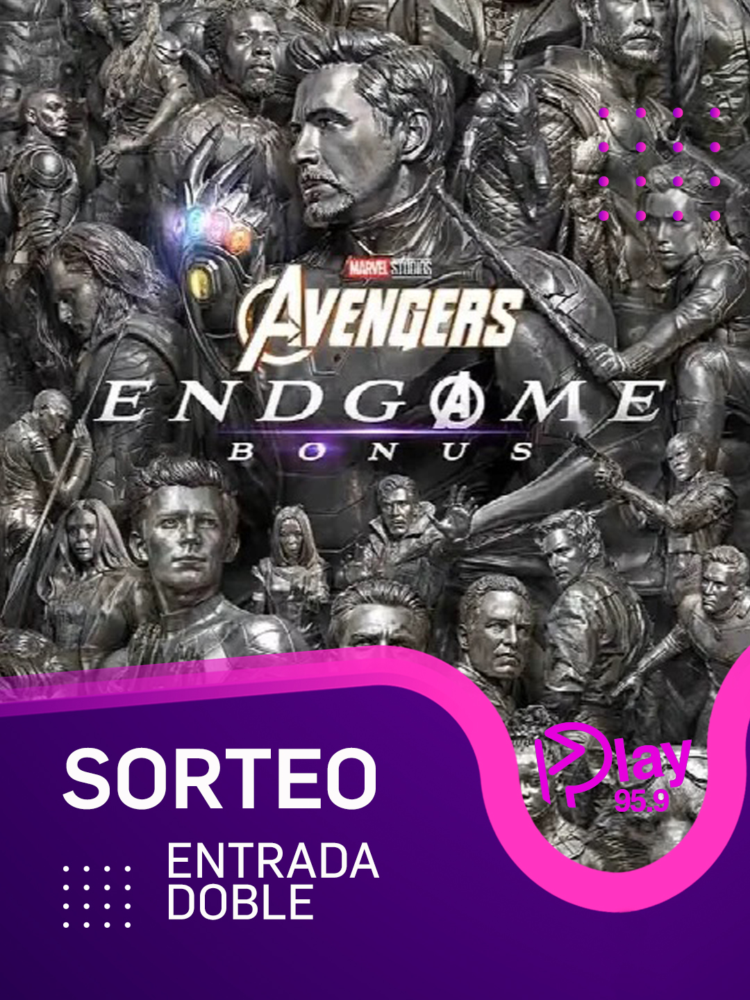 Imagen de #SORTEO 🍿

Te regalamos 3 entradas dobles para el @comple