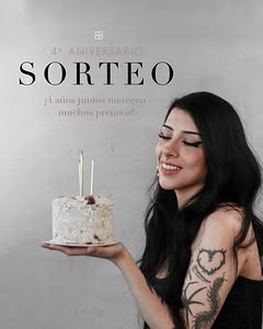 Imagen de ✨SORTEO✨
Este 4° aniversario lo celebro contigo con un 