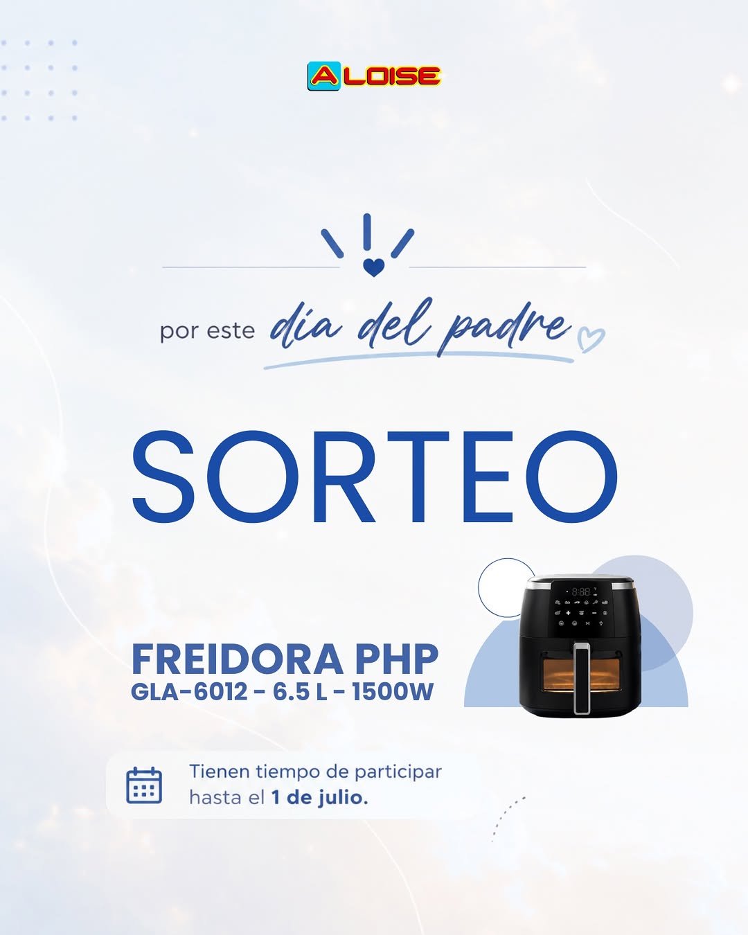 Imagen de 🎉 ¡SORTEO DÍA DEL PADRE! 🎉

Porque papá siempre est