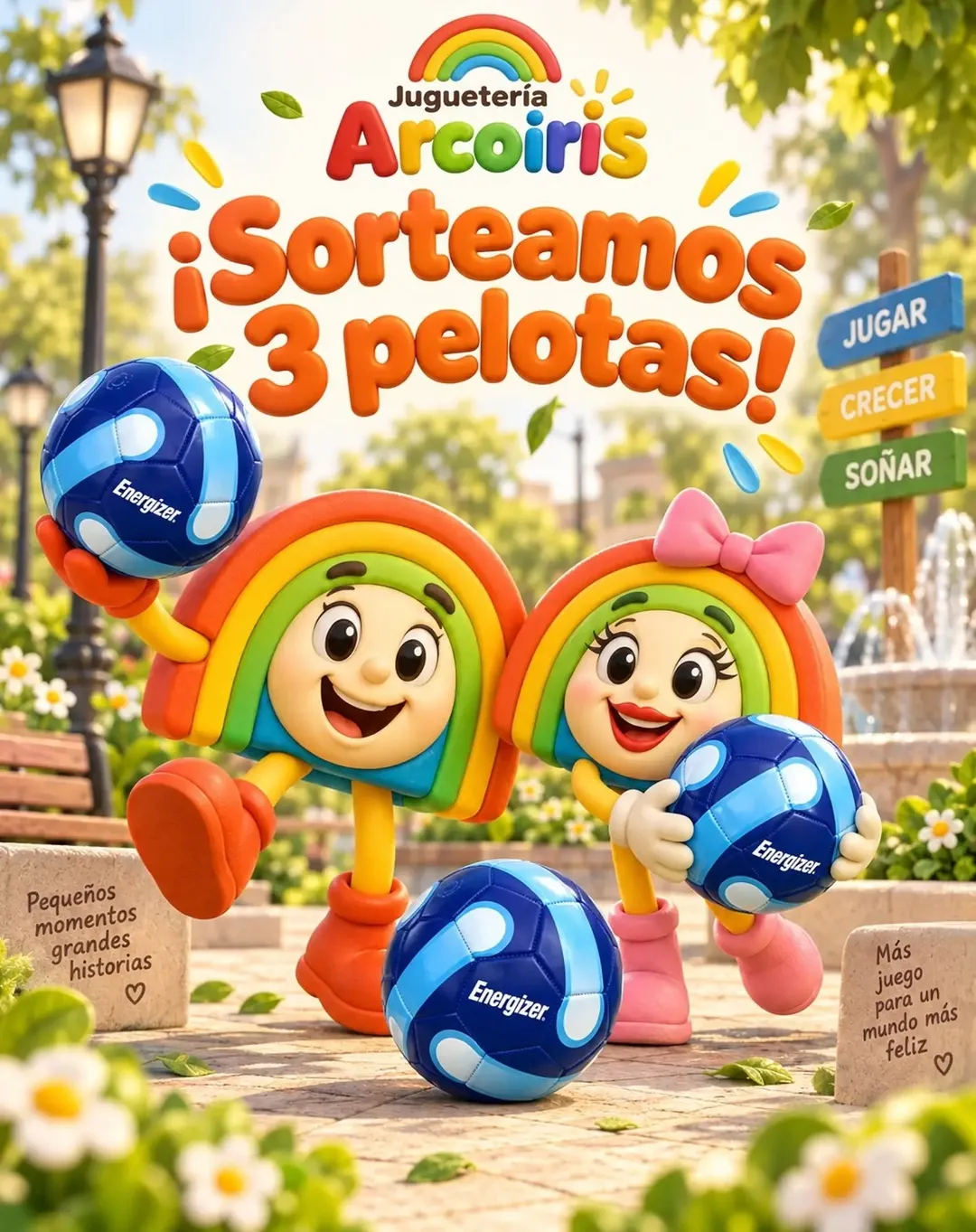 Imagen de ¡Empieza la primavera y la festejamos con vos! ⚽🌸

Ten