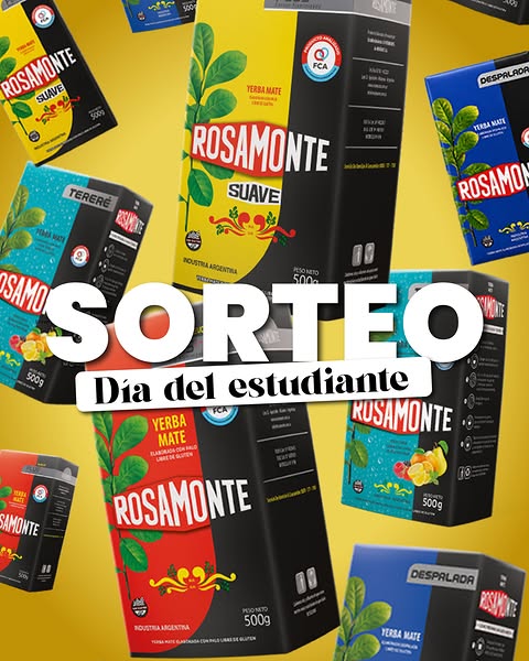 Imagen de #SORTEO por Día del Estudiante 🧉 

¿Cómo participar? S