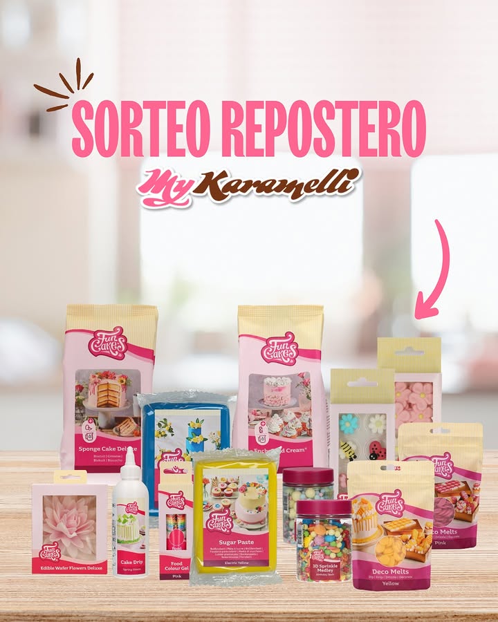 Imagen de 🎂 ¡SORTEO REPOSTERÍA CREATIVA!

¡Queremos que des rien