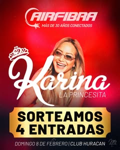 Imagen de 🔥 Sorteamos 4 entradas individuales para ver a La Princes