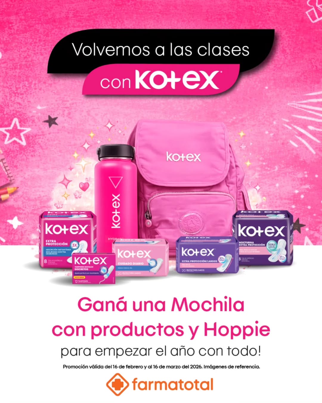 Imagen de 🎒✨ ¡SORTEO VUELTA A CLASES! ✨🎒

Este regreso a cl