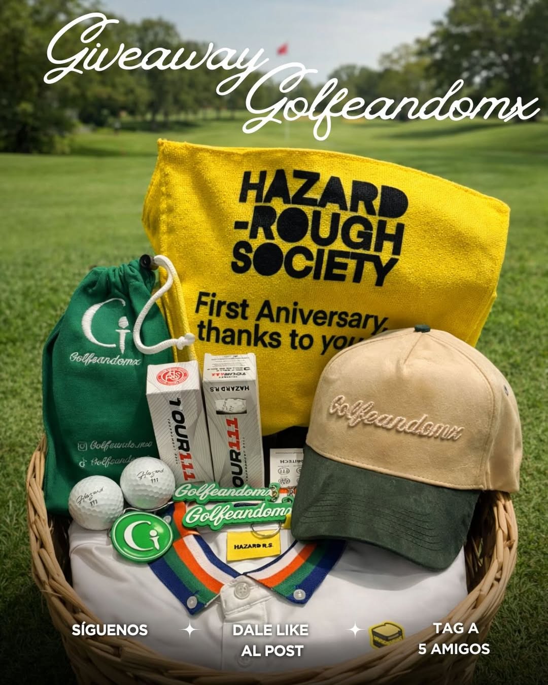 Imagen de 🎉 GIVEAWAY GOLFEANDOMX 🎉
Porque el golf se vive mejor 