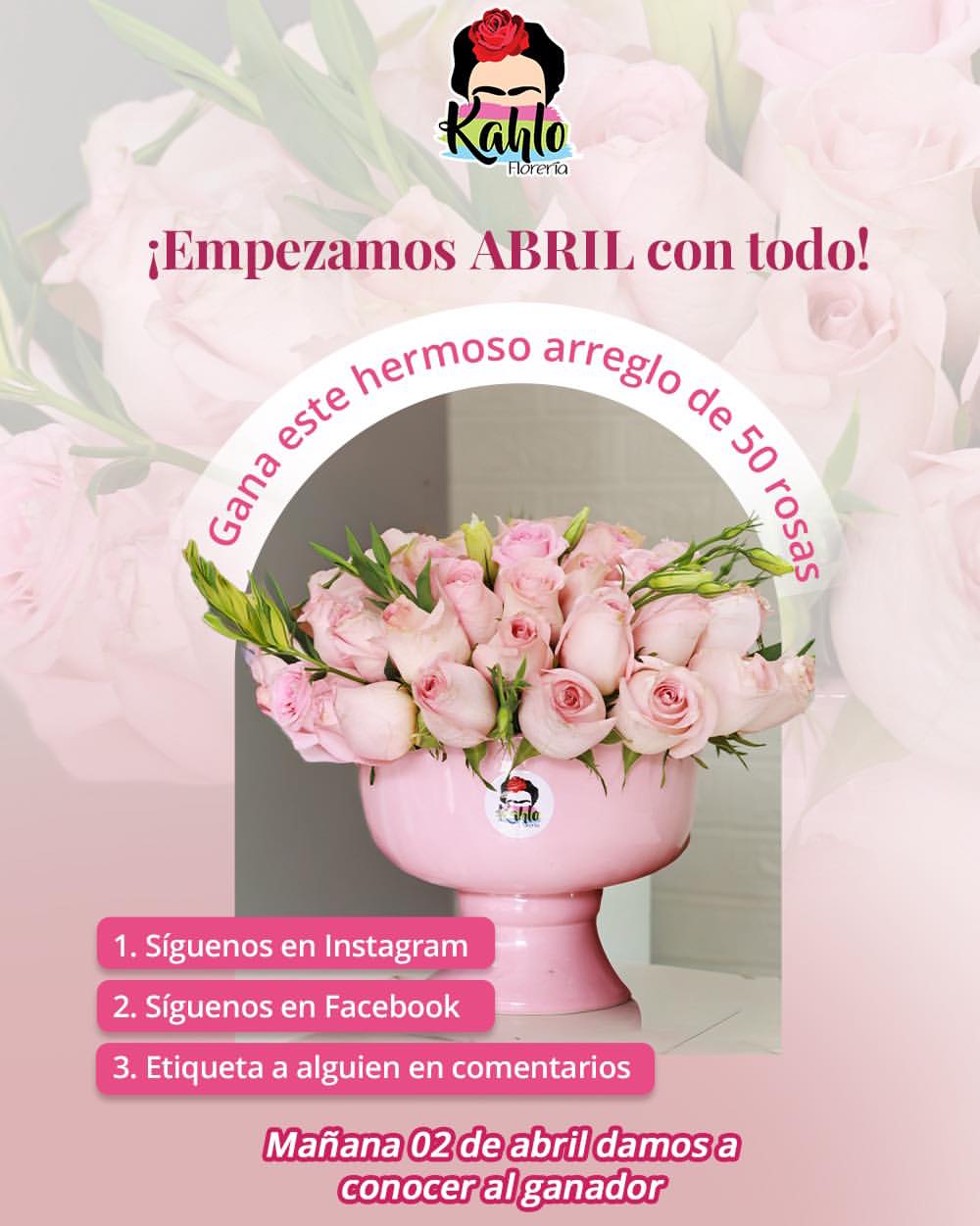 Imagen de 🌸 ¡Arrancamos abril regalando belleza! 🌸
Participa y 