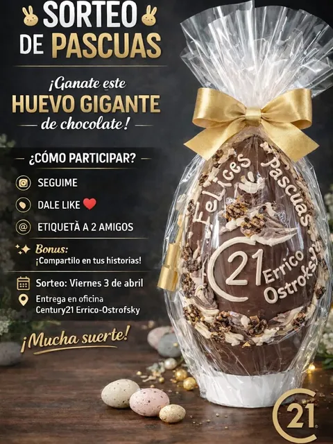 Imagen de 🐣✨ SORTEO DE PASCUAS ✨🐣

Para celebrar éstas Pasc