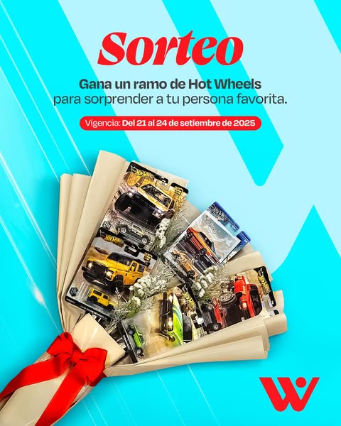 Imagen de 🎉 ¡Gana un ramo de Hot Wheels 🏎️ para sorprender a 