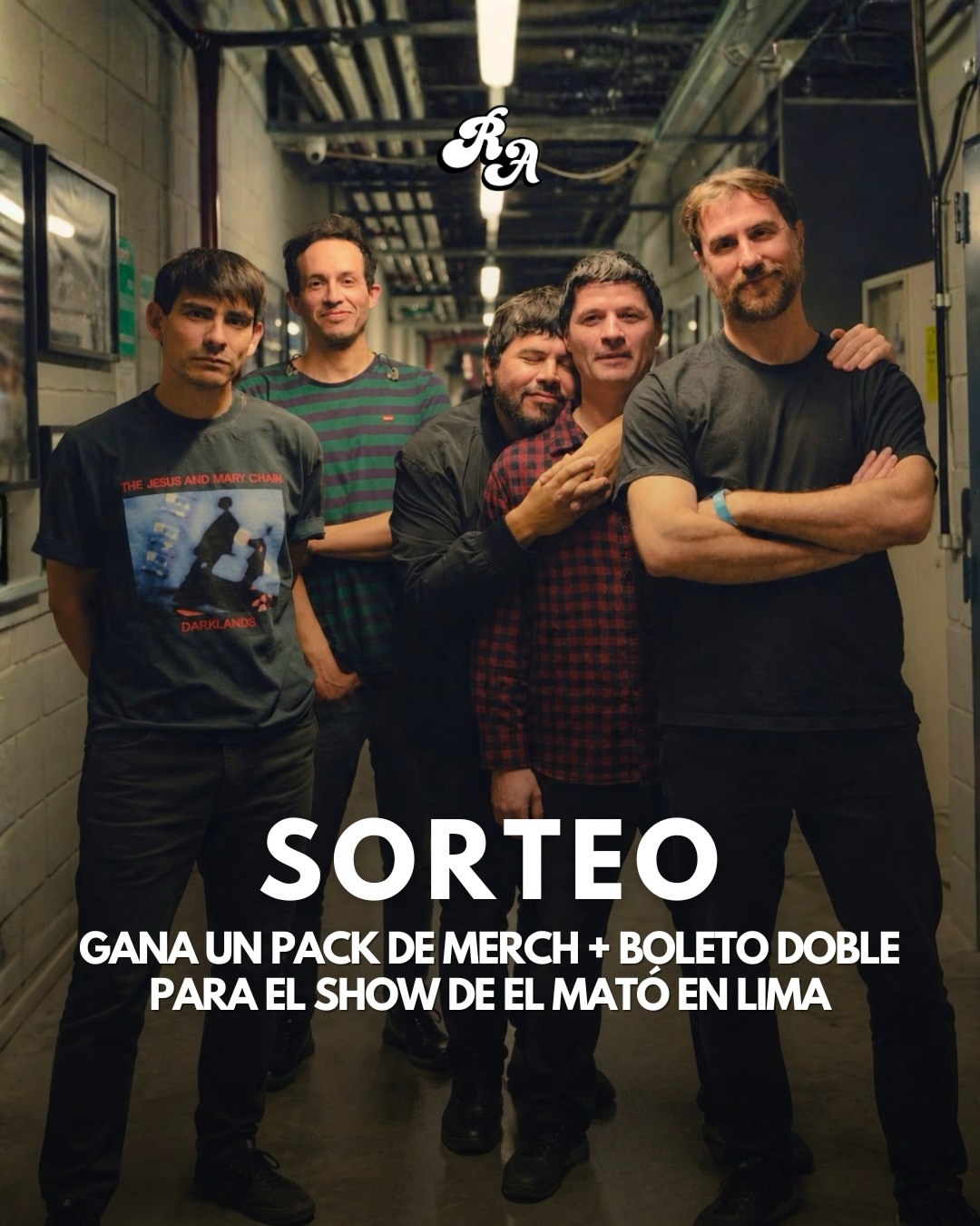 Imagen de #SorteoRA 🎟️
Gana un pack de merch + boleto doble para 