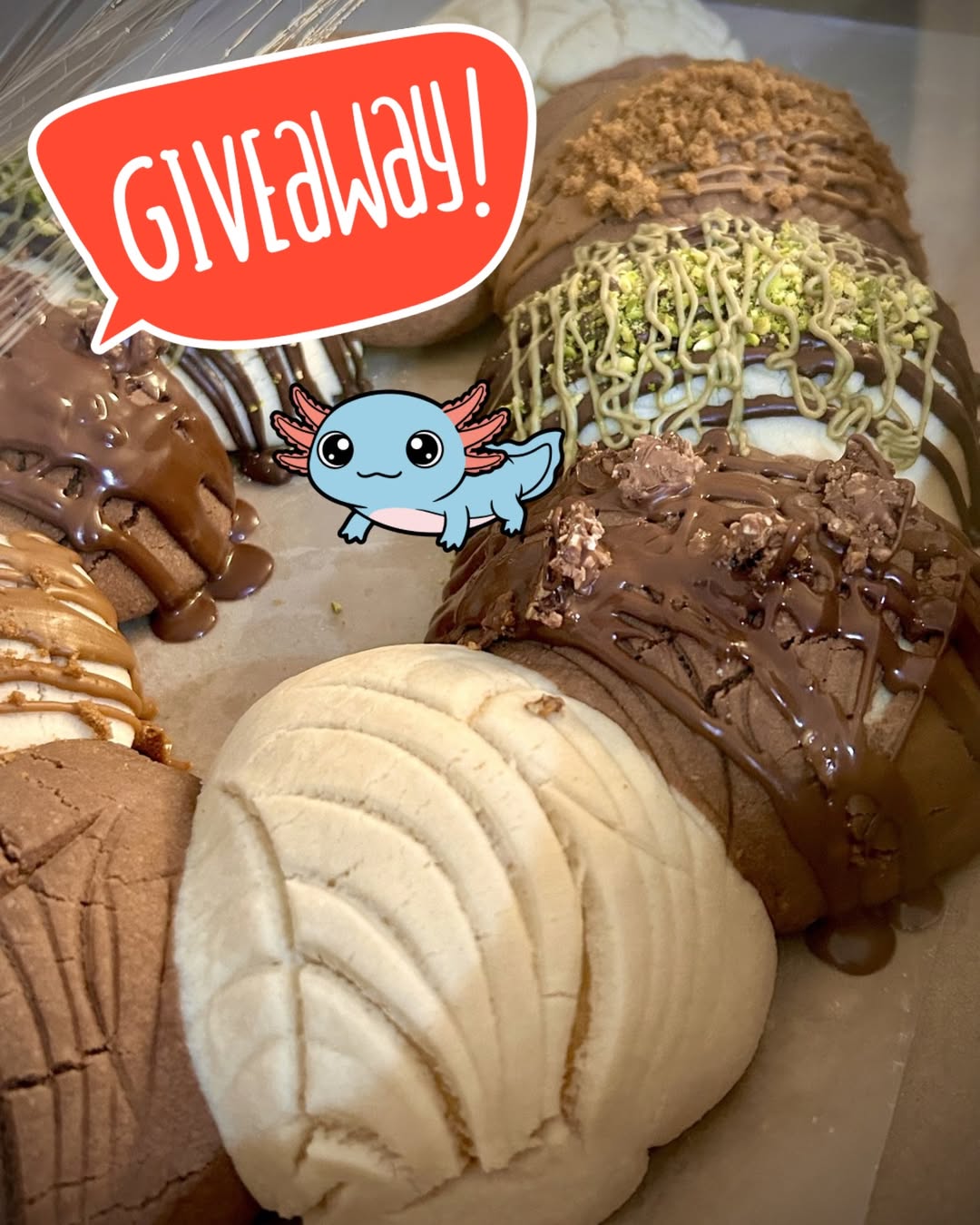 Imagen de 🎉 ¡GIVEAWAY AXOLOTL COFFEE & PASTRY! 🎉

Estamos a pun