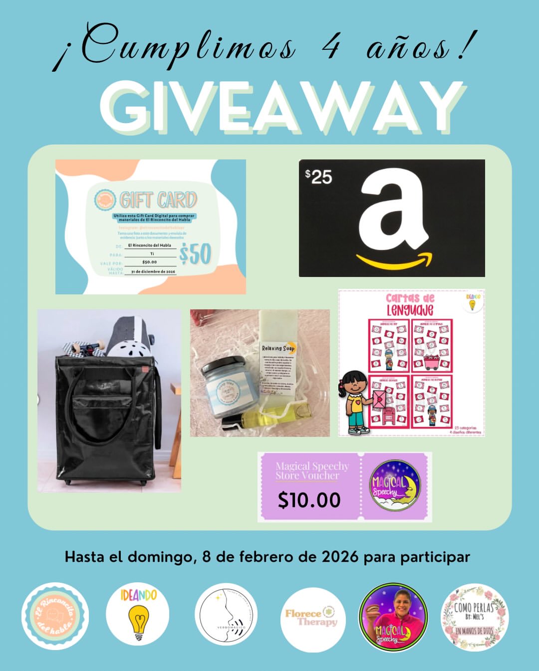 Imagen de 🚨🎁 GIVEAWAY ALERT 🎁🚨 Desliza para ver los premio