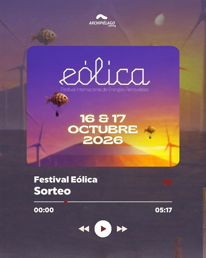 Imagen de ⚡ SORTEO | EÓLICA 2026 ⚡

Música, energía y un escena
