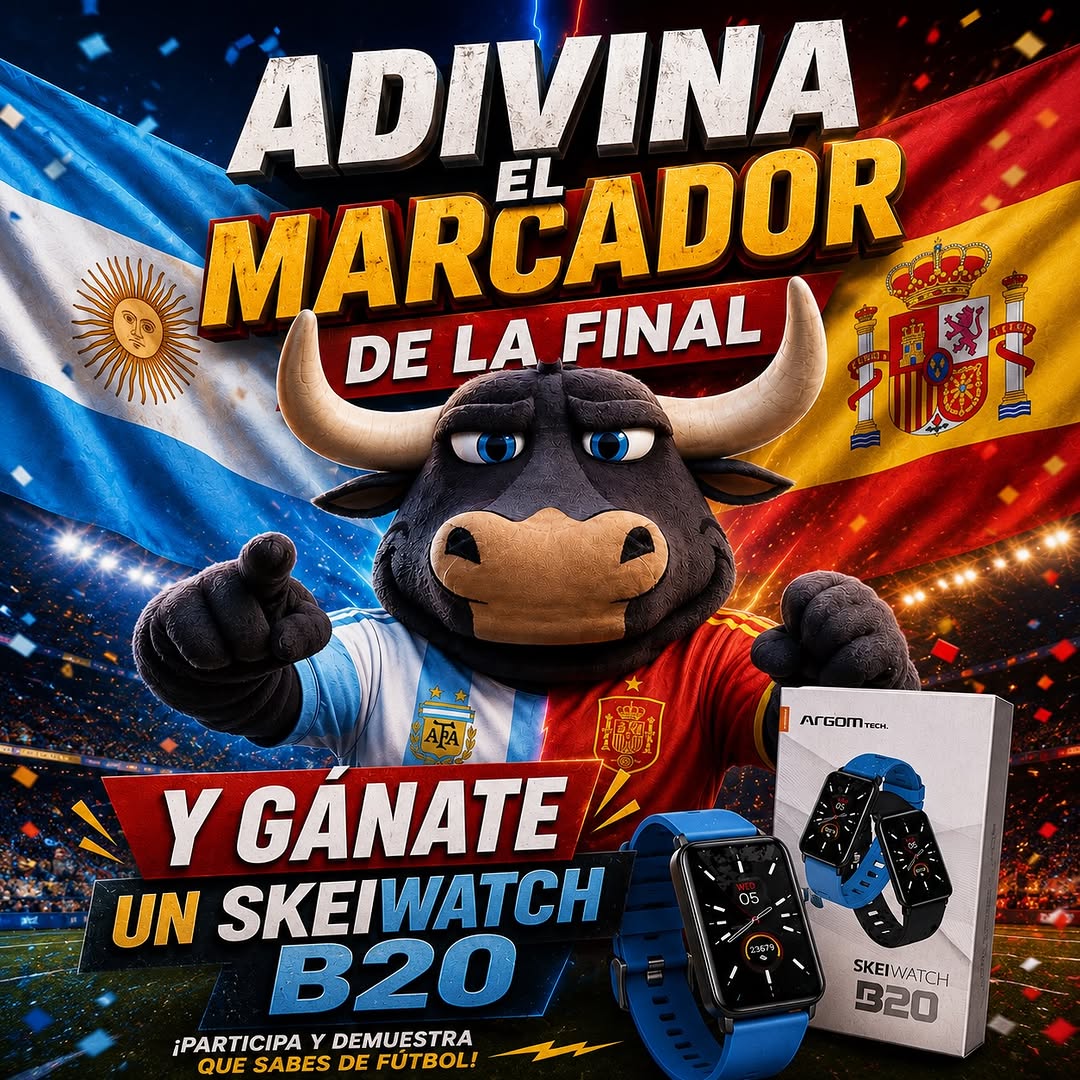 Imagen de Adivina el marcador final y gánate un SKEIWATCH B20 😮‍