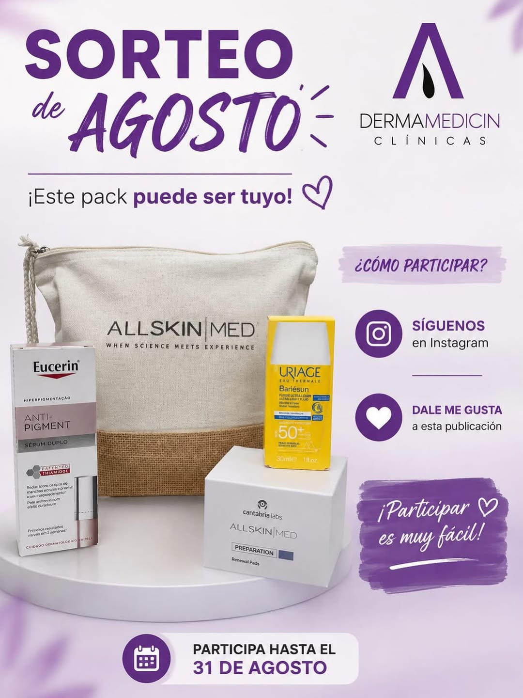 Imagen de 🎉 ¡Llega nuestro Sorteo de Agosto! 🎉

Este mes querem