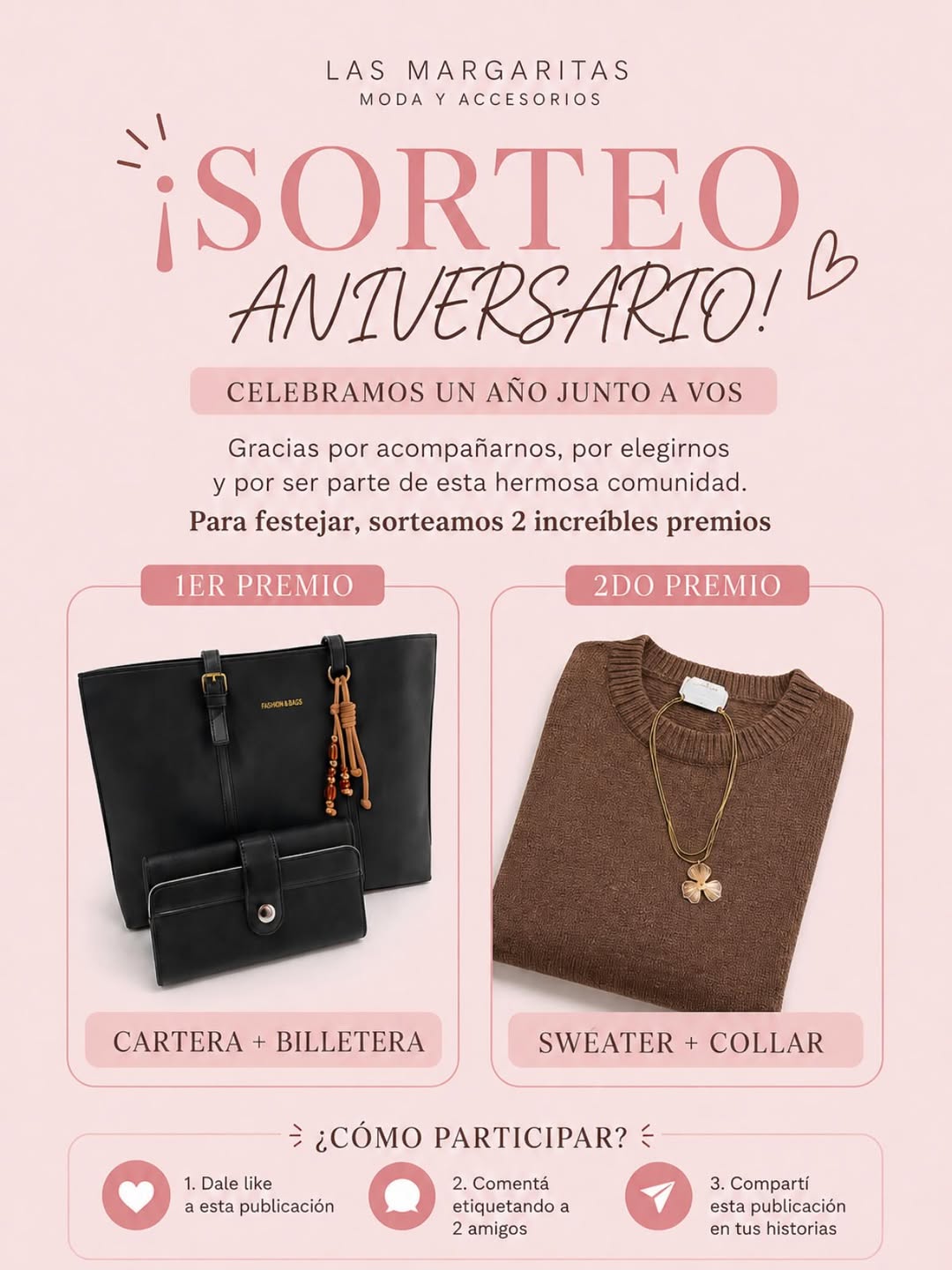 Imagen de 🌸 ¡SORTEO ANIVERSARIO! 🌸

✨ Celebramos un año junt