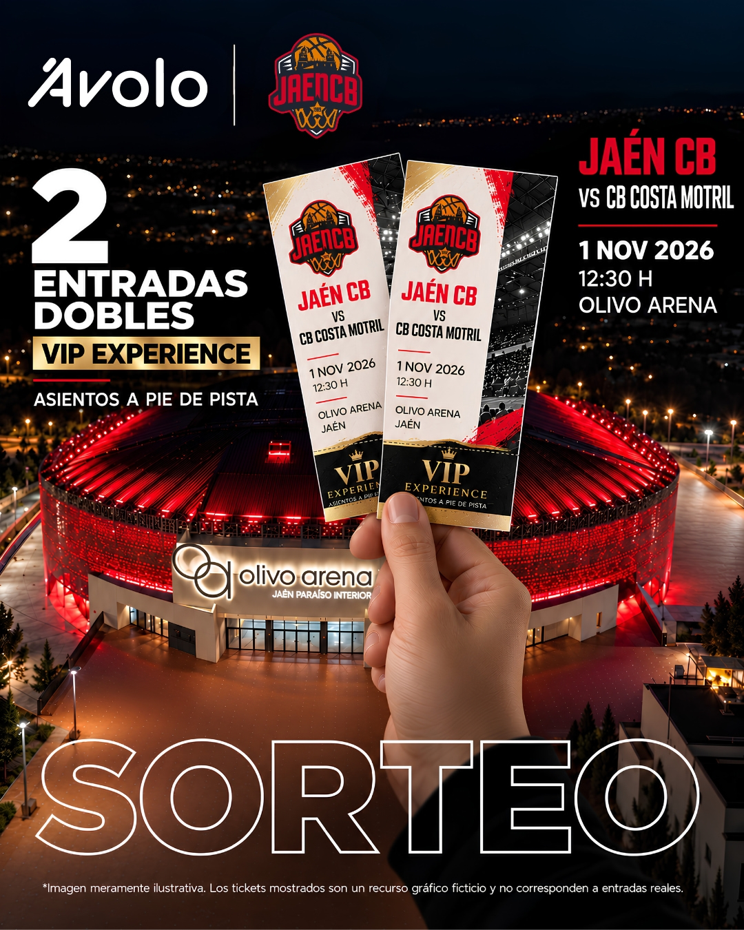 Imagen de 🏀🔥 ¡SORTEAMOS 2 ENTRADAS DOBLES VIP EXPERIENCE PARA E