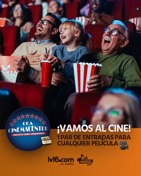Imagen de 💥¡VAMOS A CINEMACENTER! #SORTEO DE 1 PAR DE ENTRADAS PAR