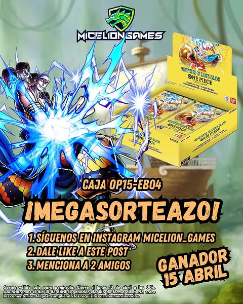 Imagen de ¡¡SORTEO CAJA ONE PIECE: ADVENTURE ON KAMI'S ISLAND 🌩�