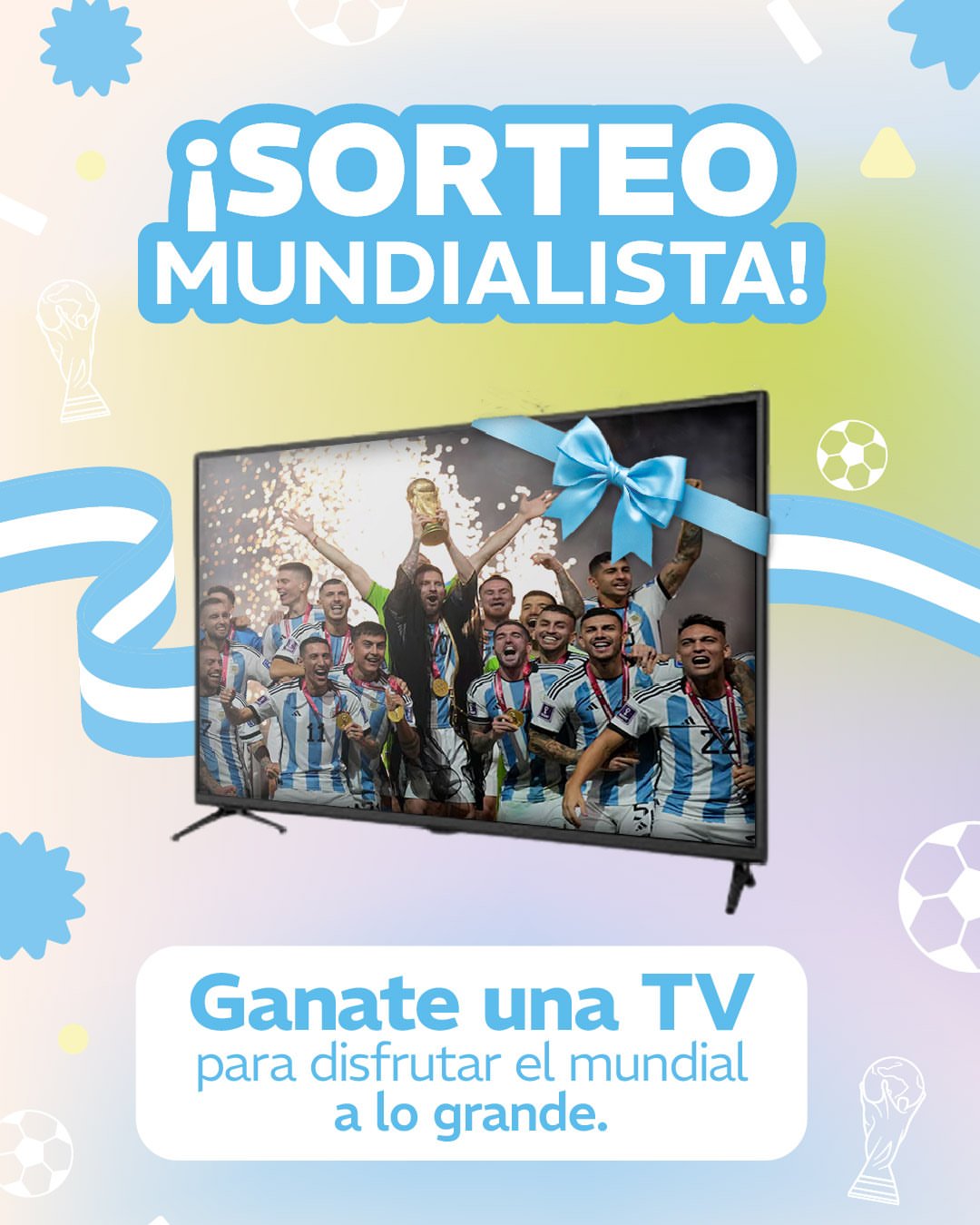 Imagen de ⚽ 🇦🇷 ¡SORTEO MUNDIALISTA! 🇦🇷 ⚽

¿Querés v