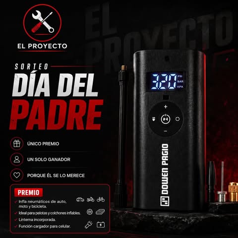 Imagen de 🎉 ¡SORTEO DÍA DEL PADRE! 🎉

Porque él siempre está