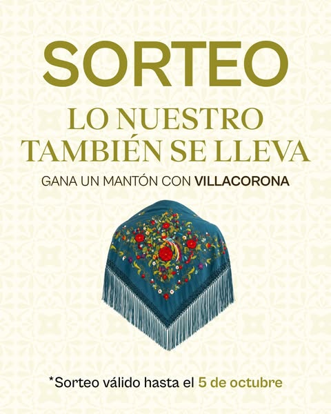 Imagen de Lo nuestro, también se lleva. 🌹

Este Pilar sorteamos un