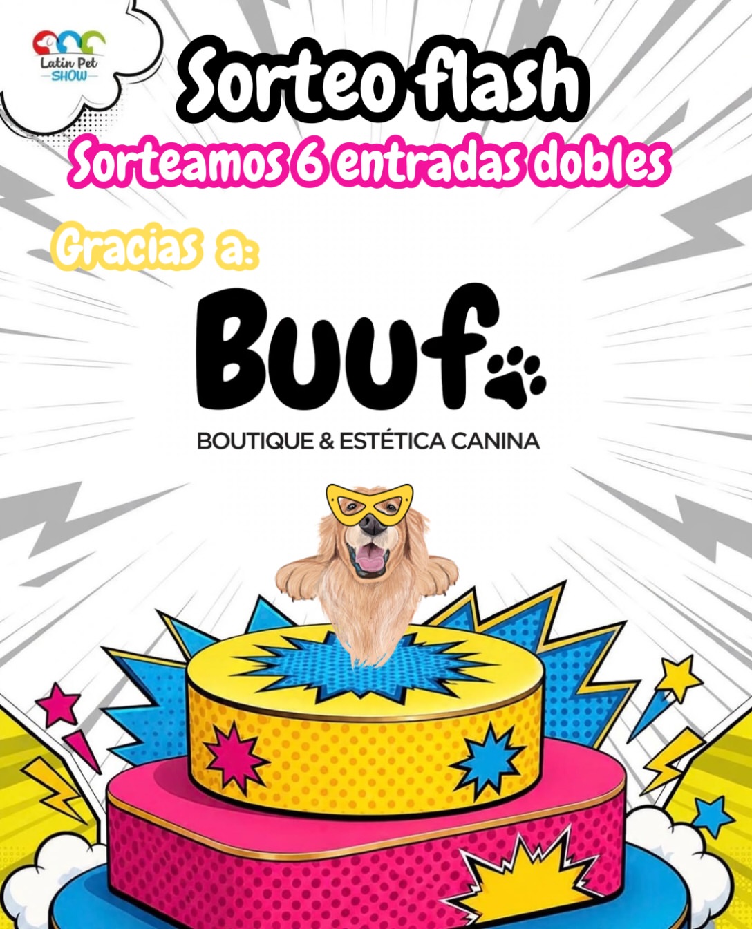 Imagen de 🐾✨ ¡SORTEO BÚUF x BABY GOLDEN PERÚ! ✨🐾

¿Quier
