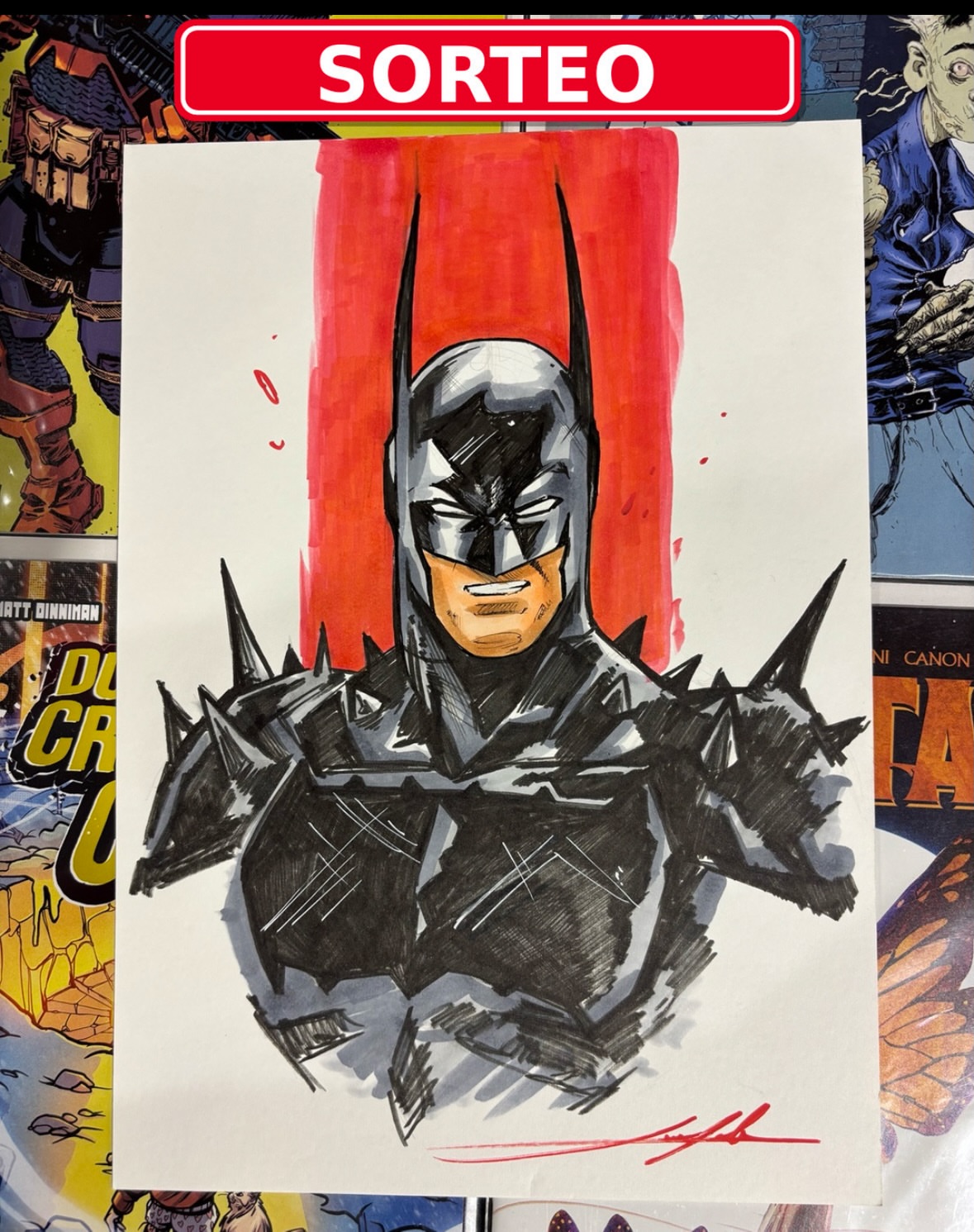Imagen de 🎁 ¡SORTEO! GANA ESTE ORIGINAL DE ABSOLUTE BATMAN 🦇

S