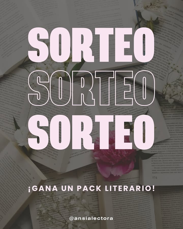 Imagen de ✨📚 ¡SORTEO LITERARIO! 📚✨

¡Hola, chicuel@s! Me h