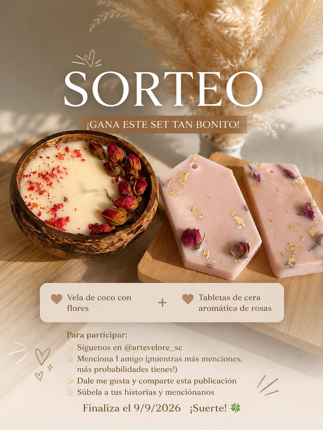 Imagen de SORTEOO!!! Desde hoy hasta el 9/9/2026 que sera el dia que d