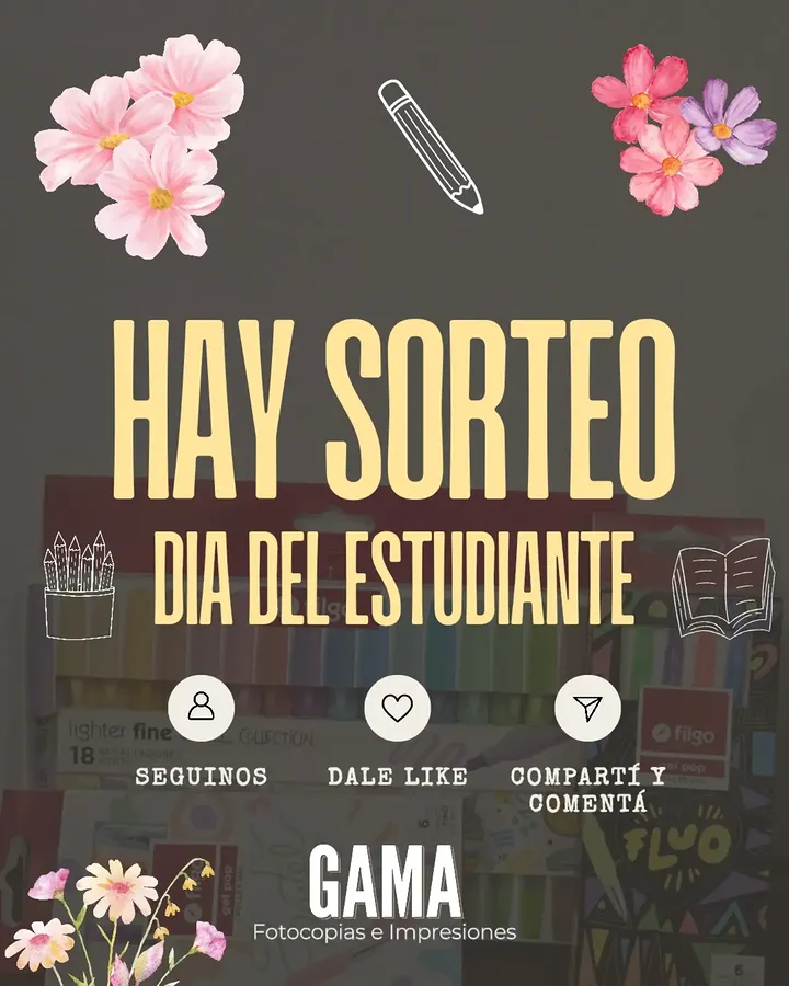Imagen de ¡SORTEO POR EL DÍA DEL ESTUDIANTE! 

Porque estudiar tambi