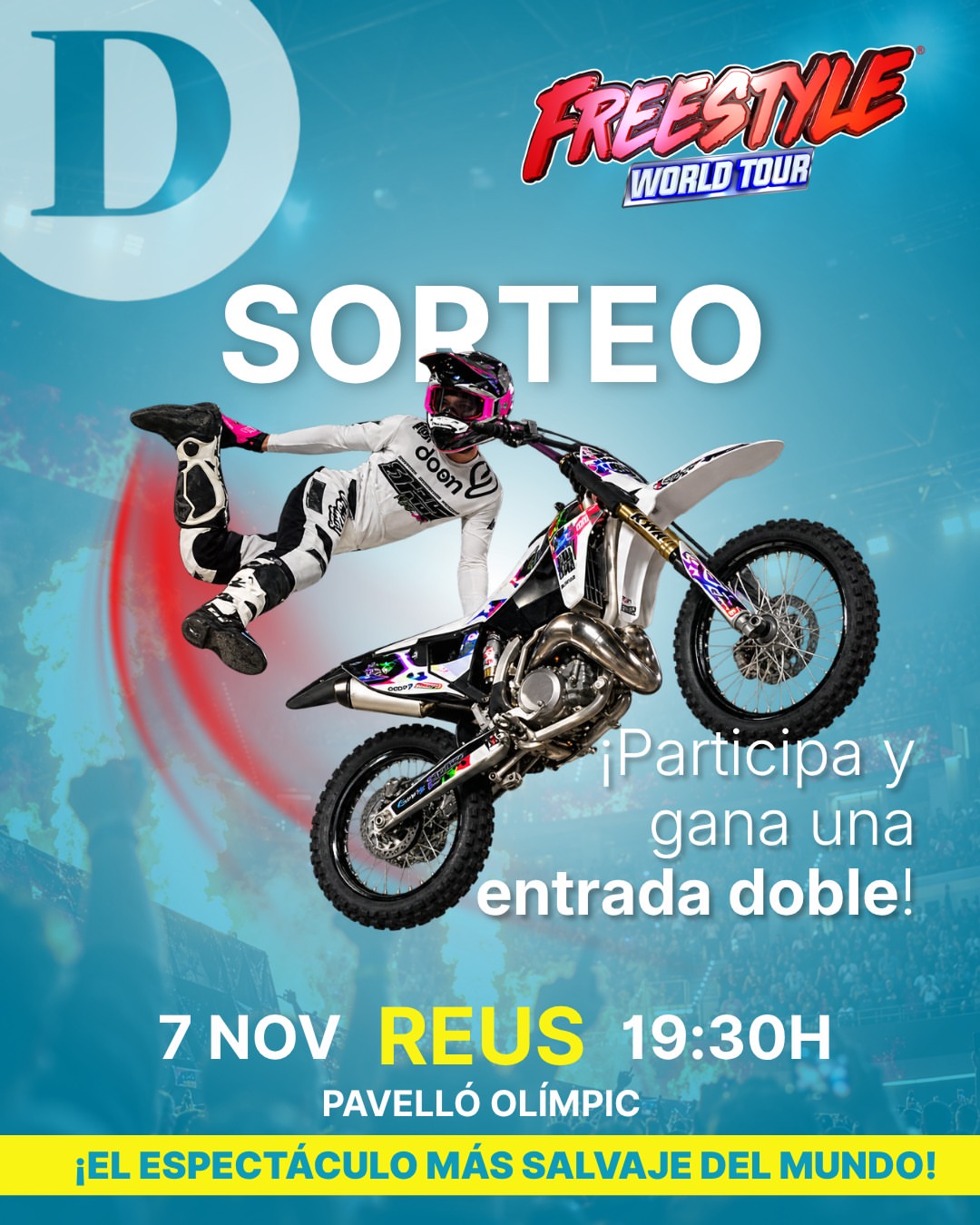 Imagen de 🎉 ¡SORTEO! 🎉 

¿Te gustaría vivir en directo el esp