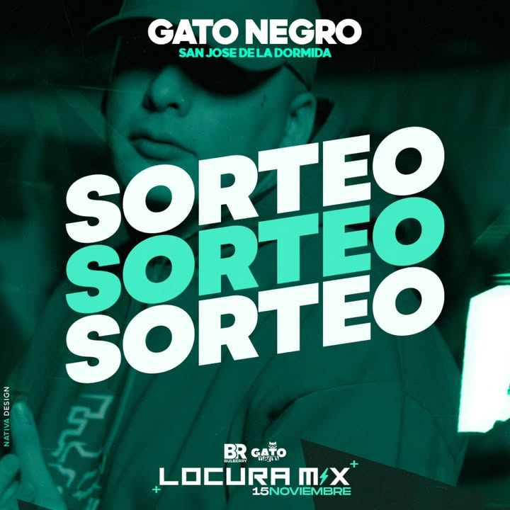 Imagen de 🎉 ¡SORTEO EXPLOSIVO EN GATO NEGRO! 🎉

Este finde la r