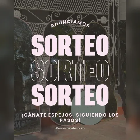 Imagen de Por nuestros 500 seguidores🎉 Estamos sorteando un espejo 