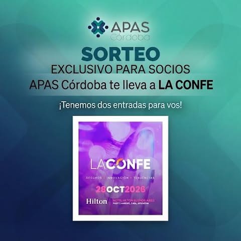 Imagen de ¡SORTEO EXCLUSIVO PARA SOCIOS DE APAS CÓRDOBA! 🎟️✨
