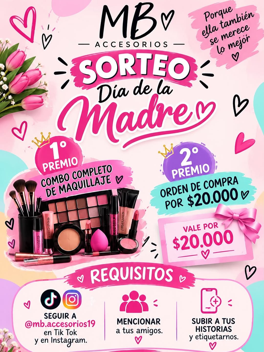 Imagen de 🌷✨ SORTEO ESPECIAL DÍA DE LA MADRE ✨🌷

Porque mam