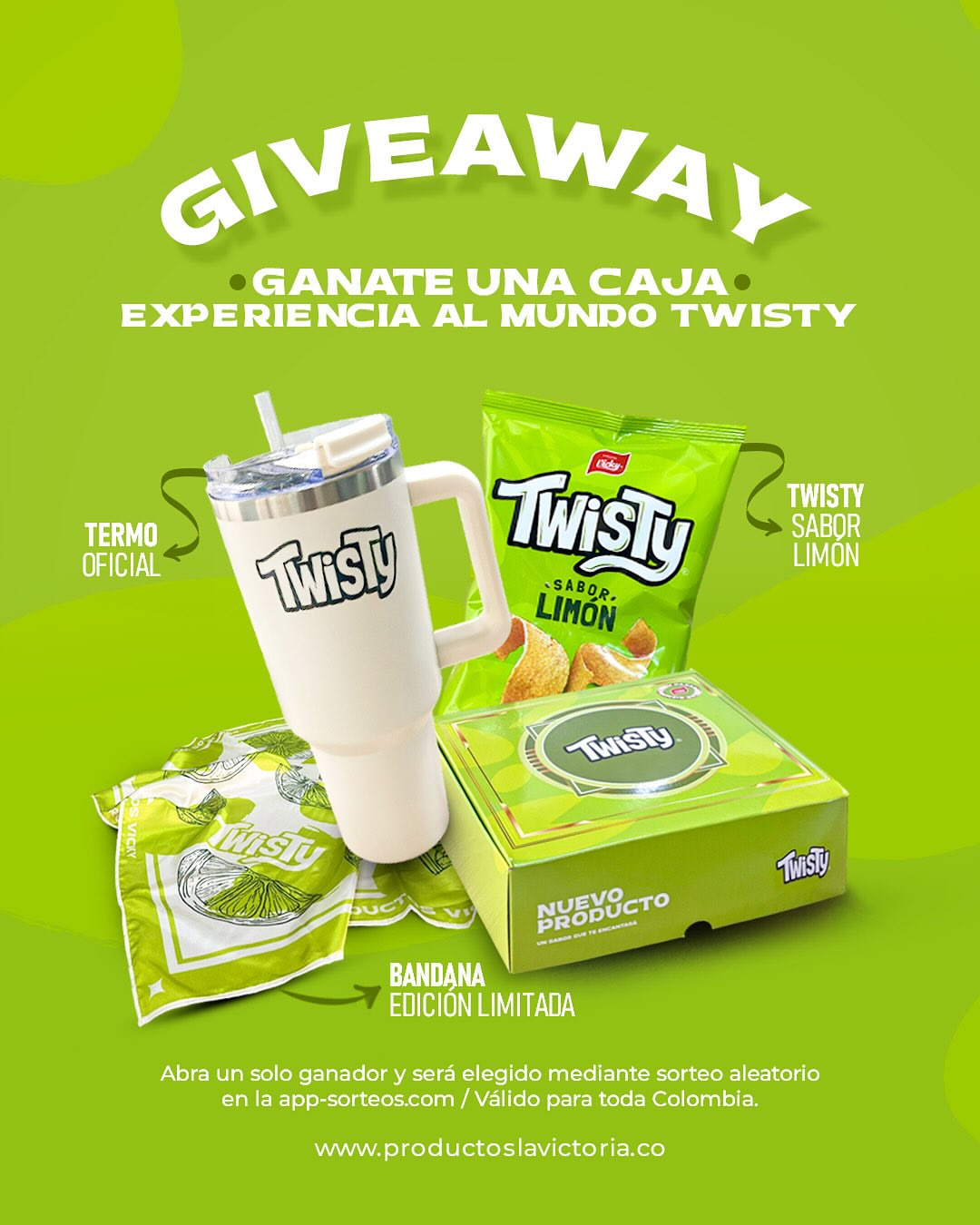 Imagen de 🎉 ¡GIVEAWAY! 🎉
¡Vive la experiencia al Mundo Twisty!