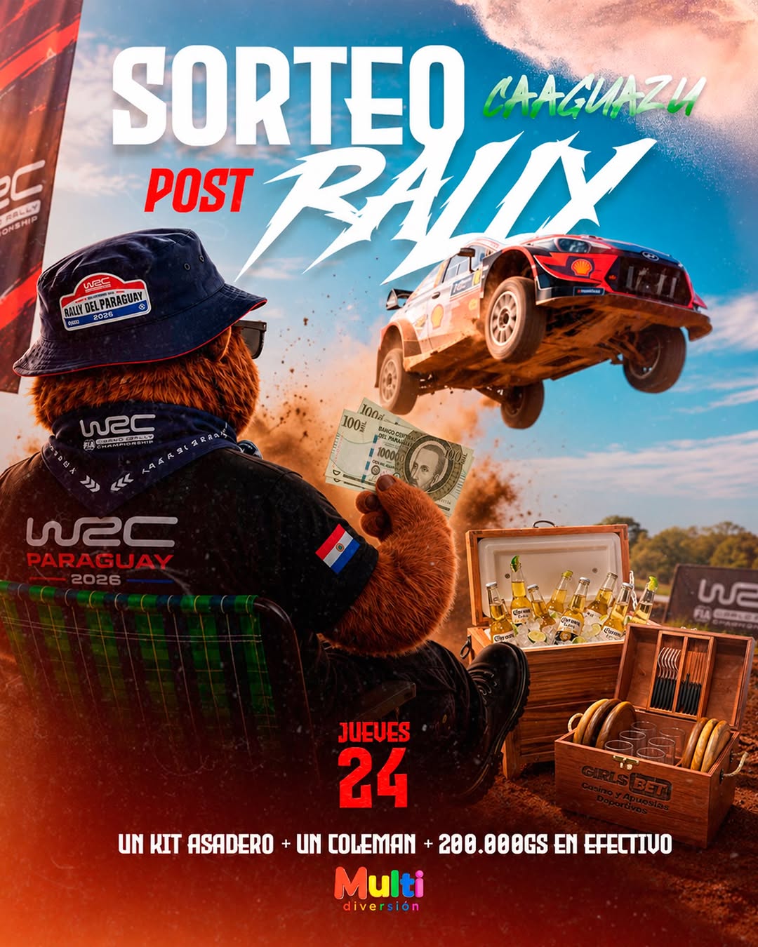 Imagen de 🏁🔥 ¡Llega el SORTEO RALLY MULTI DIVERSIÓN! 🔥🏁
