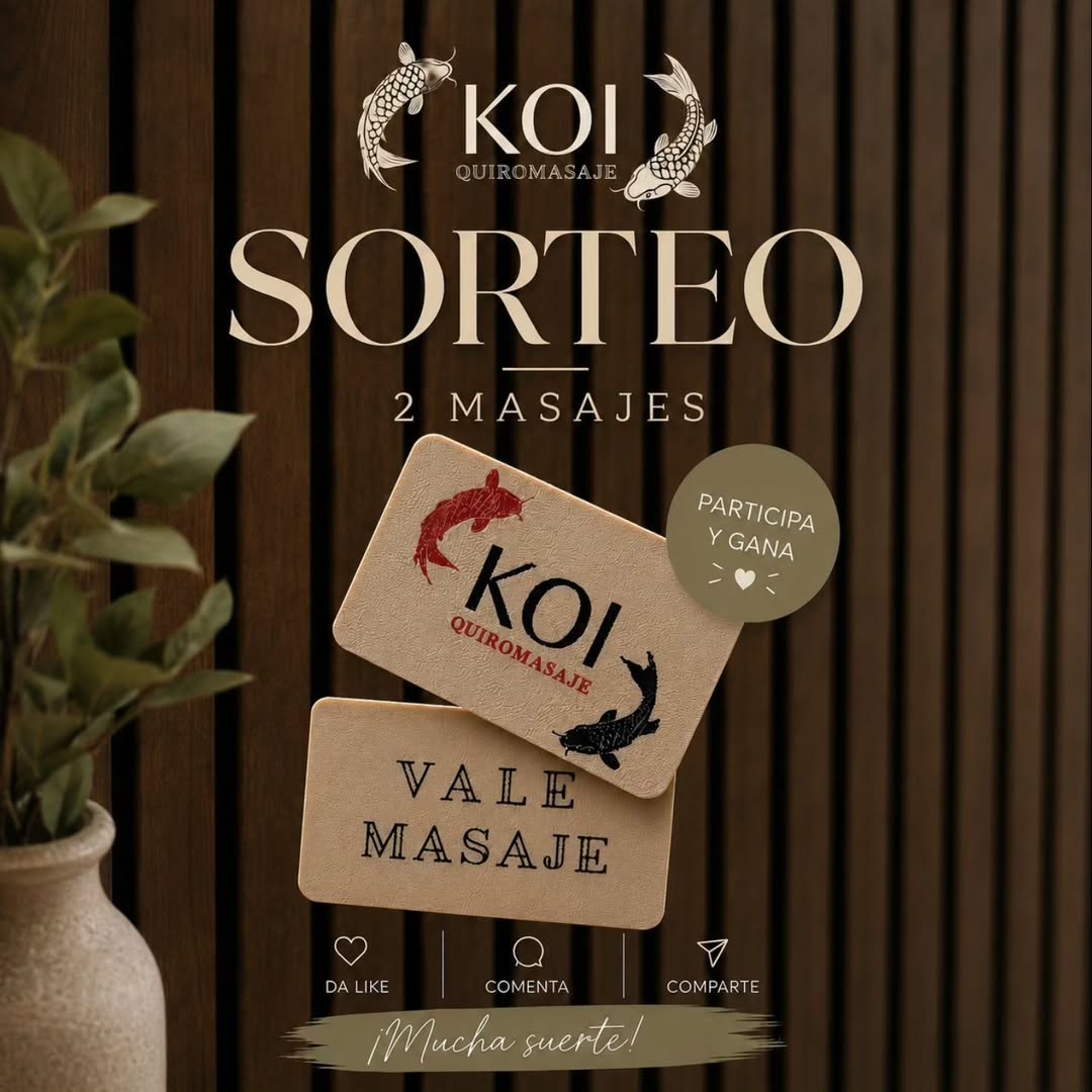 Imagen de ✨ ¡SORTEO PARA DOS PERSONAS! ✨

¿Te apetece un momento