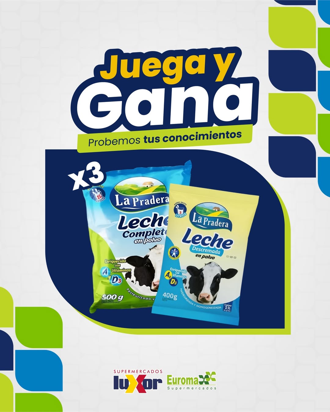 Imagen de ¡Juega y Gana con supermercados Luxor y Euromaxx!✅ #557

