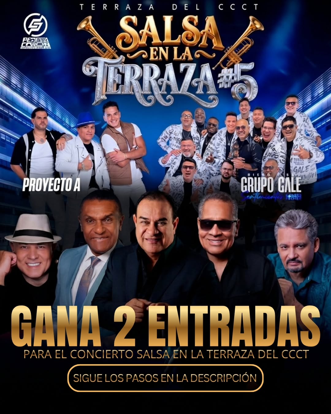 Imagen de ¡GÁNATE 2 ENTRADAS PARA EL CONCIERTO SALSA EN LA TERRAZA D