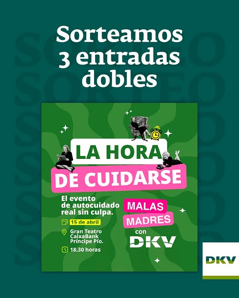 Imagen de ✨ Sorteamos 3 entradas dobles para “La hora de cuidarse�