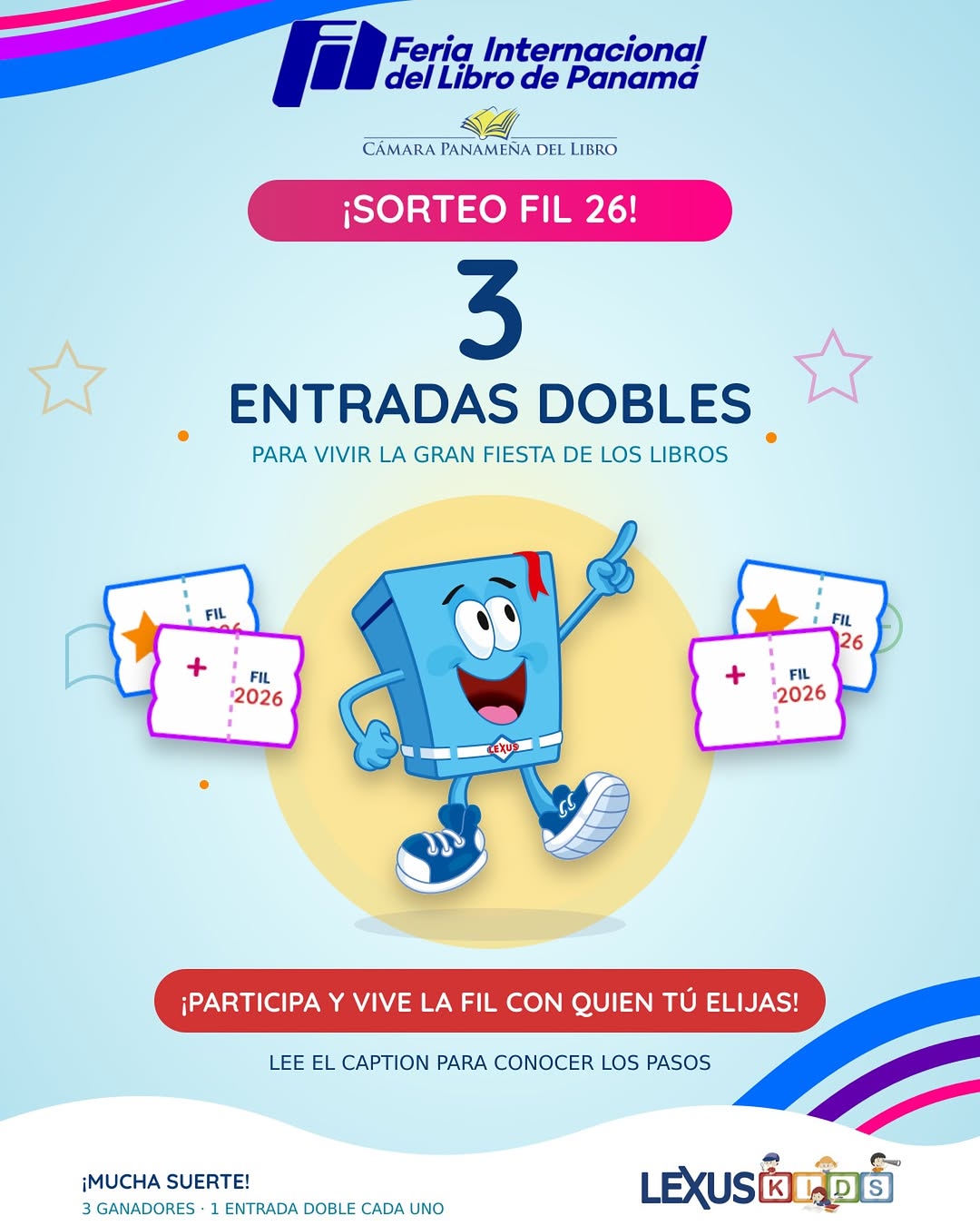 Imagen de 📚🎟️ ¡TE LLEVAMOS A LA FIL 2026! 🎟️📚

La fie