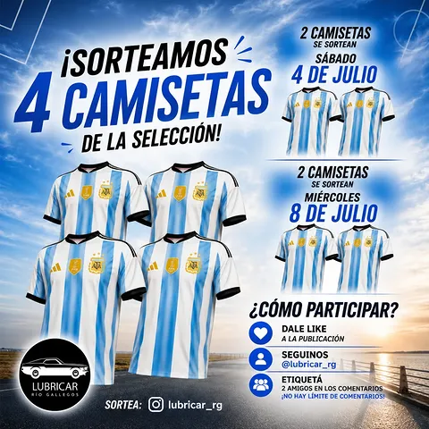 Imagen de 🇦🇷 ¡SE VIENEN 4 CAMISETAS DE LA SELECCIÓN PARA VOS! 