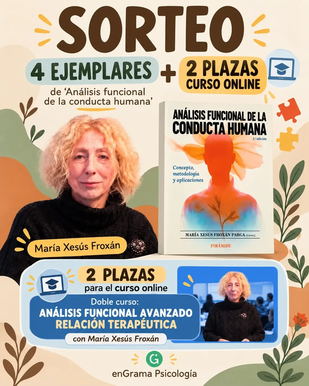 Imagen de 🎁 SORTEO LIBROS y CURSOS de PSICOLOGÍA CIENTÍFICA

Sort